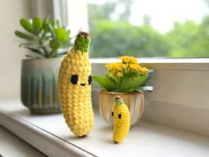 Free Banana Crochet Pattern – Easy No-Sew Amigurumi Banana 35 798018662 910093291821701 7746979215403993615 n