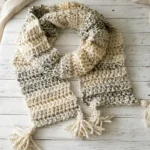 Easy Crochet Super Scarf – Free Pattern (1-Hour Beginner Scarf)