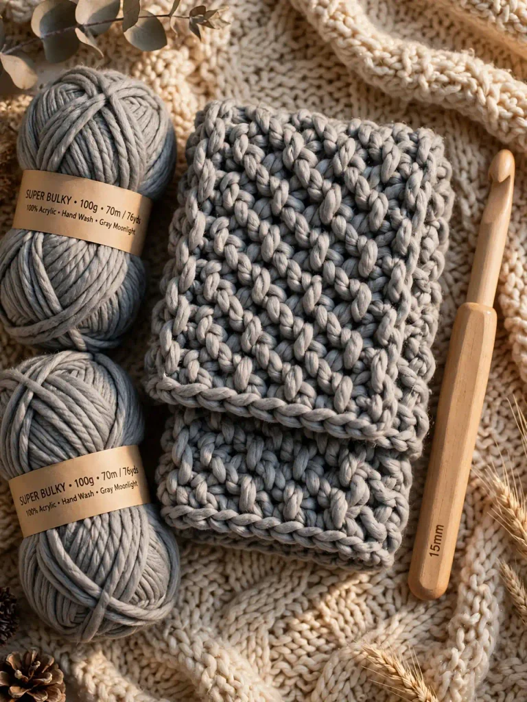Easy Crochet Super Scarf – Free Pattern 1 Hour Beginner Scarf 2 768x1024 1