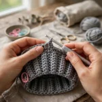 How to Crochet the Ombre Lemon Peel Stitch Hat